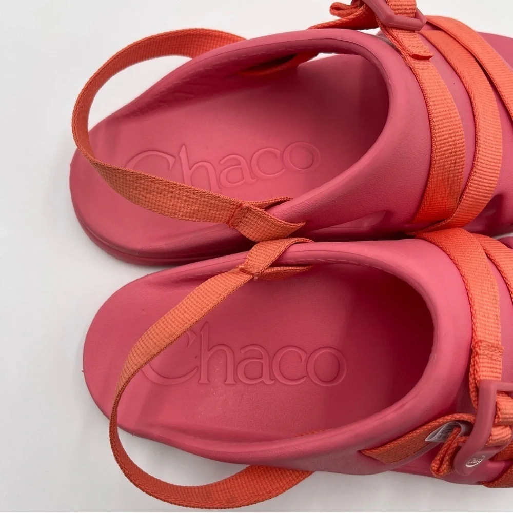 Chaco K's Chillos Youth Active Rose Adjustable Strap Sandals Sz 5 Hiking School